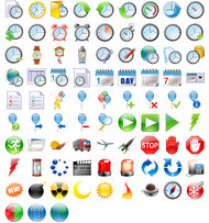 48x48 Free Time Icons screenshot